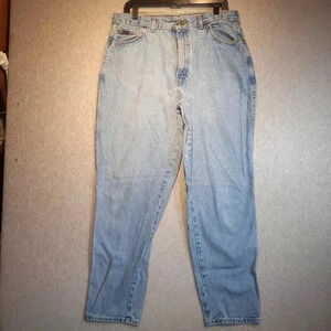 Women's Chic by HIS Faded Blue Jeans Tapered  in Plus Size 20